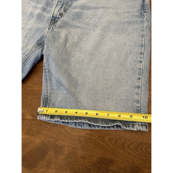 Levi's 541 Shorts Men’s 38 Blue Denim Cut Off  Flat Front Bermuda Jorts Adult - Picture 6 of 11